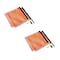 Mytee Products EZ Mount 18in x 18in Jersey Orange Mesh Safety Flag DOT Compliant, 2PK VMF-MK-ORANGEx2 - alternate 1