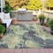 Homeroots 5' X 8' Gray And Beige Abstract Washable Indoor Outdoor Area Rug 630688 - alternate 3