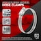Everflow Stainless Steel Worm Drive Hose Clamps 1-1/4'' - 2-1/2'' Adjustable SAE 32, 10PK 6732SSHCA - alternate 6