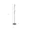 Homeroots 67in Brushed Steel Coat Tree Rack 372943 - alternate 3