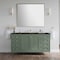 James Martin Vanities Chicago 60" Single Vanity, Smokey Celadon, w/ 3 CM Phantome Eclos Top 503-V60S-SC-3PHT - alternate 5