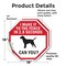 Signmission I Make It to The Fence In 2.8 Secon, 18 inch X 18 inch, Vinyl Decal, 2PK OC-D-2PACK-18-61 - alternate 3