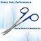 A2Z Scilab IRIS Scissors 4.5 inches Stainless Steel Curved Blades Lab Shears with Color Handle A2Z-ZR1139 - alternate 2