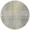 Homeroots 8' Taupe Beige And Brown Round Abstract Washable Indoor Outdoor Area Rug 588440 - alternate 7