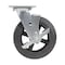 Vestil Rubber Swivel With Brake Caster 8 In. Diameter x 2 In. Width 551 Lb. Capacity Black CST-VE-8X2MR-SWB - alternate 8