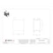 Cantex Electrical Box, 21 cu in, Switch Box Type, 1 Gang, PVC, Rectangular Shape EZ21SOR - alternate 2