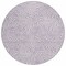 Homeroots 8' Lavender And Ivory Round Abstract Washable Indoor Outdoor Area Rug 599732 - alternate 4