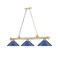 Z-Lite Cordon Heritage Brass 3 Light Billiard 2306-3HBR-MNB - alternate 5