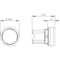 Siemens Pushbutton, with illuminated pushbutton design for replacing the 3SU1001-0AB10-0AA0-ZY19 - alternate 2