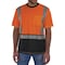Ergodyne M Orange Class 2 Essential Hi-Vis T-Shirt Black Bottom 8286BK - alternate 1