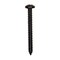 Auveco #8 x 1 1/2in Phillips Pan Head Tapping Screw Black Oxide, 50PK 12799 - alternate 1