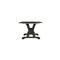Homeroots 86" Charcoal Wood Trestle Base Oval Dining Table 631269 - alternate 7