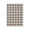 Homeroots 8' X 10' Brown And Beige Plaid Washable Indoor Outdoor Area Rug 595472 - alternate 5