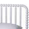 Baxton Studio Lucera Mid-Century White Queen Size 4-Piece Bobbin Bedroom Set 257-14016-14127-14121-14121-ZORO - alternate 3