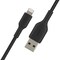 Belkin BRAIDED LIGHTNING TO USBA CABLE, 1M BLK CAA002BT1MBK - alternate 4