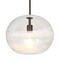 Besa Lighting Geno Stem Pendant, Vapor Clear, Bronze Finish, 1x60W Incandescent 1TT-GENOCL-BR - alternate 1