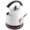 Megachef 1.9 Quart Half Circle Electric Tea Kettle with Thermostat in White MG-KTL2000W - alternate 5
