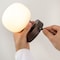 Jonathan Y Owen 6.13" Modern Minimalist Iron Rechargeable Integrated Portable LED Table Lamp, Nickel/White JYL7112B - alternate 9