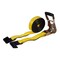 Mytee Products 2in x 30ft Ratchet Straps w/ flat hook, WLL 3,333 Trailer Tie Down - Yellow, 10PK RS230x10 - alternate 7