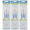 Princeton Select Artiste Brush Set No. 1, Synthetic Bristles, Short Handle Mixed Media, 3-Piece Set, 3PK P3750SET101 - alternate 1