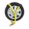 Mytee Products Auto Car Haul Flatbed Tie Down Kit Lasso Wheel Ratchet Strap w Snap Hook, 8PK RST-212SM-SHx8 - alternate 4