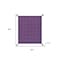 Homeroots 50" X 60" Purple Woven Cotton Throw Blanket with Tassels 516502 - alternate 4