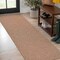Jonathan Y Mason Smart Jute Geometric Boho Checker Weave Natural 2 ft. x 8 ft. Indoor/Outdoor Runner Rug FXV201A-28 - alternate 1
