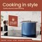 Bakkenmaster 16-Qt Ceramic Coated Stock Pot with Lid, Nonstick, Oven Safe, PTFE and PFAS Free, Blue BKCRSTKPTBL16U - alternate 4