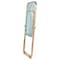 Leisuremod Lawrence Acrylic Folding Chair with Gold Metal Frame, Jade Green, 4PK LFG19G4 - alternate 5