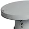 Homeroots Set of Three White Metal Round Riser Trays 636140 - alternate 2