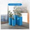 Leisuremod Marquee Modern Square Fiberstone & MgO Clay Planter, Weather-Resistant, No Assembly MP20BU - alternate 5