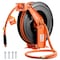 Vevor Retractable Air Hose Reel 50 FT x 1/2 Inch Air Hose Reel with Double Arm NTS-A20B - alternate 1