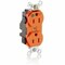 Leviton Straight Blade Receptacle, 5-15R, 15 A, 125V AC, Isolated Ground MT820-IG - alternate 1