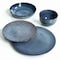 Gibson Elite Matisse 16-Piece Double Bowl Dinnerware Set, Cobalt 120831.16 - alternate 6