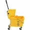 Genuine Joe Side Press Mop Bucket & Wringer Combo - 35 Quart - 21 x 16 x 14 - Yellow - 1 Each GJO02347 - alternate 1