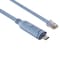 Sanoxy 10ft USB-C to RJ45 8P8C Flat Serial Console Cable Compatible for Cisco Console Cable, Blue SANOXY-U3111-2210 - alternate 1