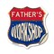 Signmission Father's Workshop, 18 Inch X 18 Inch, Vinyl Decal SHI-D-18-489-FATHER - alternate 1