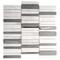 Apollo Tile Brown White 11.8 in x 11.8 in Glass, Stone Polished Floor and Wall Mosaic Tile 4.83 sqft/case, 5PK APLHTC88536-MA - alternate 1