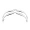 Bouton Optical Rimless Safety Glasses with Clear Temple, Clear Lens and Anti-Scratch / Anti-Fog Coating 250-01-0320 - alternate 2