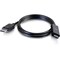 C2G 6FT DISPLAYPORT TO HDMI ADAPTER CABLE - 4K CABLE BLACK 50194 - alternate 2