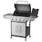 Vevor 4-Burner Propane Gas Grill w/ Side Burner Outdoor BBQ Grill Carbon Steel EQC64BACJB2X - alternate 1
