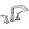 Delta Stryke Three Hole Roman Tub Trim, 11in, Lumicoat Stainless T2776-SS-PR - alternate 1