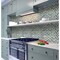 Apollo Tile Blue Gray 11.7 in x 11.7 in Glass, Resin Glossy Floor and Wall Mosaic Tile 4.75 sqft/case, 5PK APLBDA881546A - alternate 3