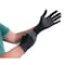 Performance Tool Black Nitrile Gloves, Large, Textured Grip, 5 mil, 100 ct W89012 - alternate 3