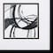 Homeroots 11" X 11" Silver Frame Black Rings, Set Of 2, 2PK 365170 - alternate 4