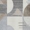 Homeroots 9' X 12' Taupe Gray And Ivory Geometric Washable Indoor Outdoor Area Rug 618002 - alternate 7