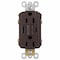 Legrand radiant Self-Test GFCI USB Outlet, 2-Pole, 15/2.1 A, 125 VAC, 1-Gang, 2-USB Port 1597TRUSBACDBC4 - alternate 1