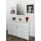 Craftmark Shaker Retreat Wht 48'' Wx34'' Hx21''D Vanity Base without Top 2 Door/4 Drawer SR4821D - alternate 7