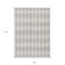 Homeroots 8' X 10' Beige Geometric Washable Indoor Outdoor Area Rug 577010 - alternate 5