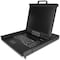 Startech.Com Rackmount KVM Console - 1U 17in LCD VGA RKCONS1701 - alternate 1